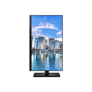 image of SAMSUNG FT45 Series 27-Inch FHD 1080p Computer Monitor, 75Hz, IPS Panel, HDMI, USB Hub, Height Adjustable Stand, 3 Yr WRNTY (LF27T450FQNXGO),Black with sku:bb21584982-bestbuy