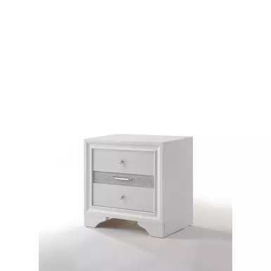 ACME Naima Nightstand, White