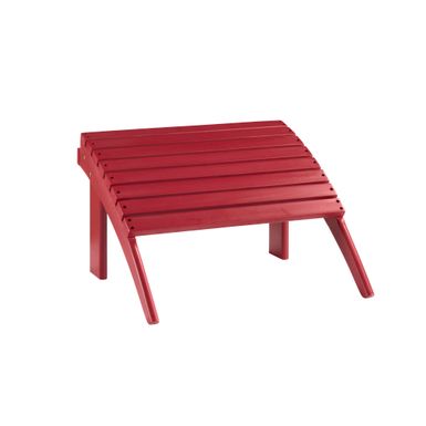 image of Rosebay Adriondack Ottoman Red with sku:lfxs1042-linon
