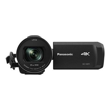 image of Panasonic HC-WXF1K 4K UHD Camcorder, 24x Leica Dicomar Lens, HDR Mode, Twin and Wireless Multi-Camera Capture, LCD & EVF Viewfinder with sku:pchcwxf1k-adorama