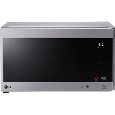 image of LG - NeoChef 0.9 Cu. Ft. Compact Microwave - Stainless steel with sku:bb20667938-5721300-bestbuy-lg
