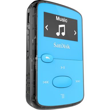 Left Zoom. SanDisk - Clip Jam 8GB* MP3 Player - Blue