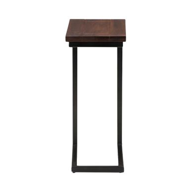 Angle Zoom. Simpli Home - Skyler Rectangular Modern Solid Mango Wood Table - Dark Cognac Brown