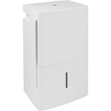 image of GE - 50-Pint Portable Dehumidifier with 3 Fan Speeds - White with sku:bb21423461-bestbuy