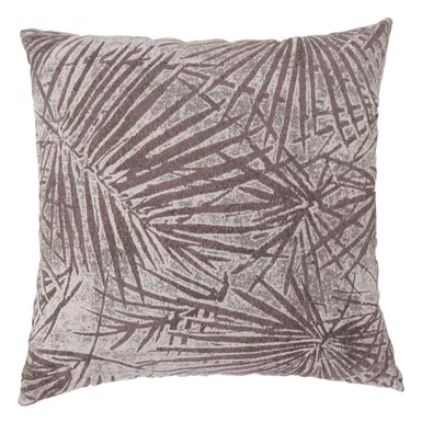 image of Contemporary Fabric 21" x 21" Throw Pillows in Brown (Set of 2) with sku:idf-pl6038br-l-2pk-foa