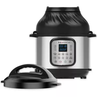 image of Instant Pot - 6Qt Crisp Pressure Cooker Air Fryer - Silver with sku:b08wclj7jg-amazon