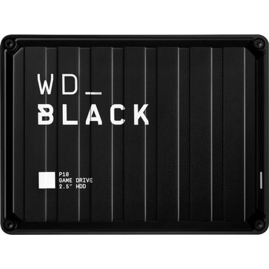 image of WD - WD_BLACK P10 5TB Game Drive for PlayStation External USB 3.2 Gen 1 Portable Hard Drive - Black With White Trim with sku:bb21630796-6427863-bestbuy-westerndigital