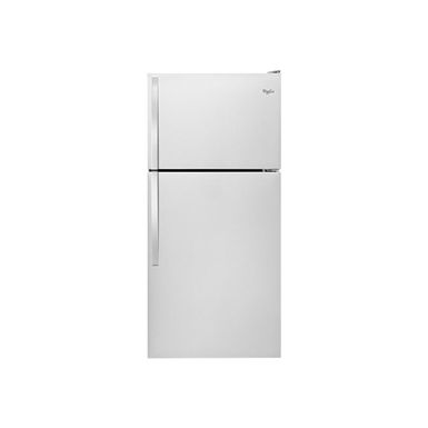 Whirlpool Ada 30" Monochromatic Stainless Steel Top-freezer Refrigerator