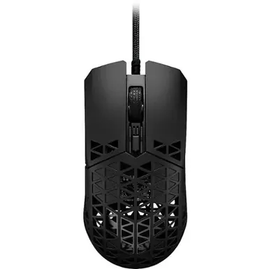 image of ASUS - TUF Gaming M4 Air Wired Optical Scroll 6 Button Gaming Mouse with Antibacterial Guard Protection - Black with sku:bb21943883-bestbuy