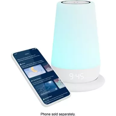 image of Hatch - Rest+ 2nd Gen All-in-one Sleep Assistant, Nightlight & Sound Machine with Back-up Battery - White with sku:bb22048024-bestbuy