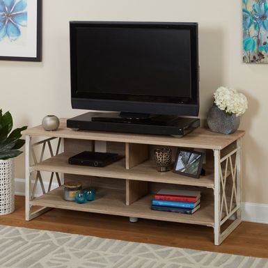 Simple Living Seneca XX 48-inch TV Stand - Black/Gray