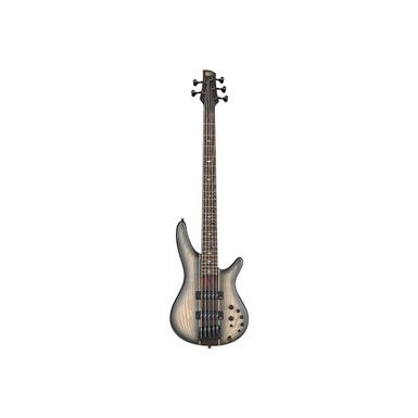 image of Ibanez SR Premium SR1345B 5-String Electric Bass Guitar, Bound Panga Panga Fretboard, Dual Shadow Burst Flat with sku:ibsr1345bdwf-adorama