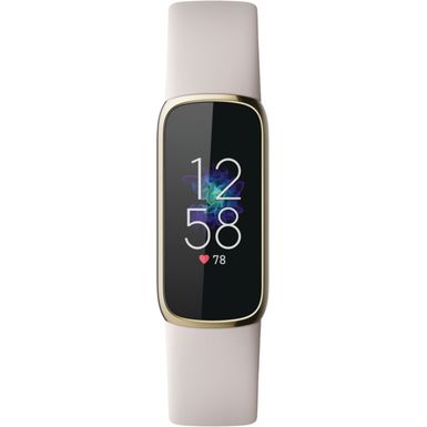 image of Fitbit - Luxe Fitness & Wellness Tracker - Soft Gold with sku:bb21745390-6460611-bestbuy-fitbit