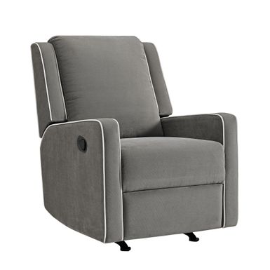 image of Avenue Greene Haisley Rocker Recliner Chair - Grey with sku:xks-xb10kb0tvsnmplyezwstd8mu7mbs-overstock