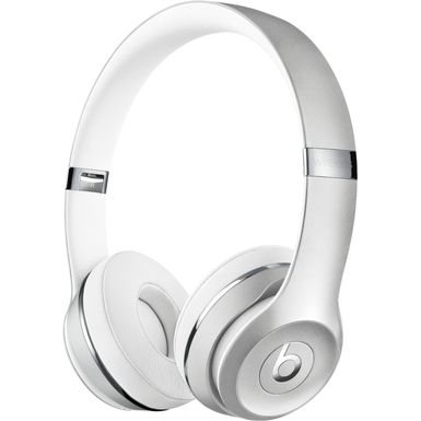 Alt View Zoom 11. Beats by Dr. Dre - Solo³ The Beats Icon Collection Wireless On-Ear Headphones - Satin Silver