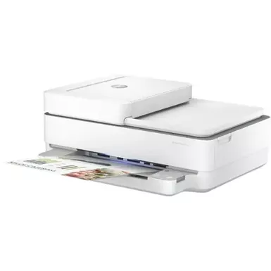 image of HP - ENVY 6455e Wireless All-In-One Inkjet Printer - Refurbished - White with sku:bb22231190-bestbuy