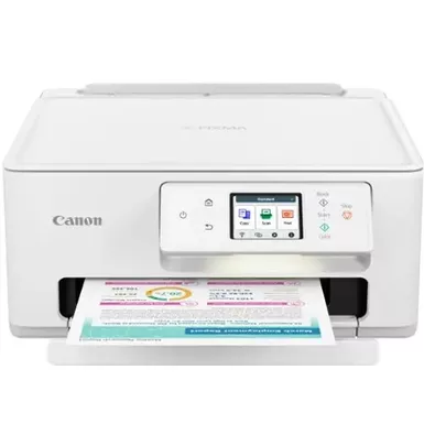 image of Canon - PIXMA TS7720 Wireless All-In-One Inkjet Printer - White with sku:bb22212787-bestbuy