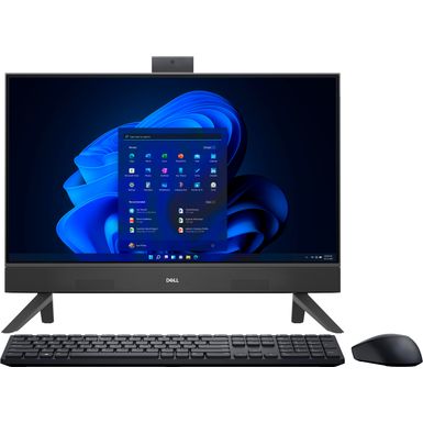 image of Dell - Inspiron 24" Touch screen All-In-One - AMD Ryzen 5 7530U - 8GB Memory - 512GB SSD - Black with sku:bb22107182-6537436-bestbuy-dell