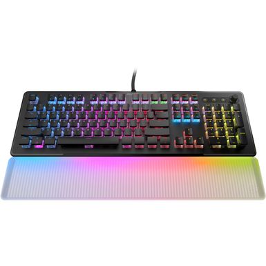 image of ROCCAT - Vulcan II Max Full-size Wired Keyboard with Optical Titan Switch, RGB Lighting, Aluminum Top Plate and Palm Rest - Black with sku:bb22065365-6515274-bestbuy-roccat