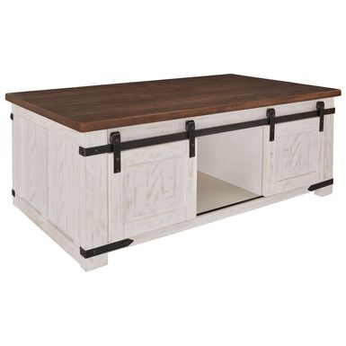 image of Wystfield Rectangular Cocktail Table with sku:t969-1-ashley