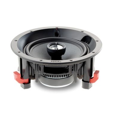 image of Focal 100icw6 White In-wall/in-ceiling 2-way Coaxial Loudspeaker (each) with sku:f100icw6-abt