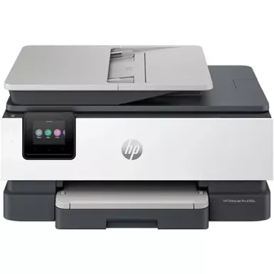 image of HP - OfficeJet Pro 8135e Wireless All-In-One Inkjet Printer with 3 months of Instant Ink Included with HP+ - White with sku:bb22227587-bestbuy