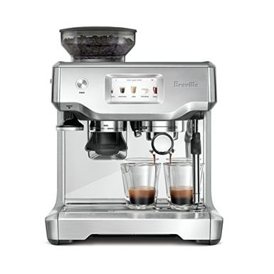image of Breville BES880BSS Barista Touch Espresso Maker, Stainless Steel with sku:b078wmlxxg-bre-amz