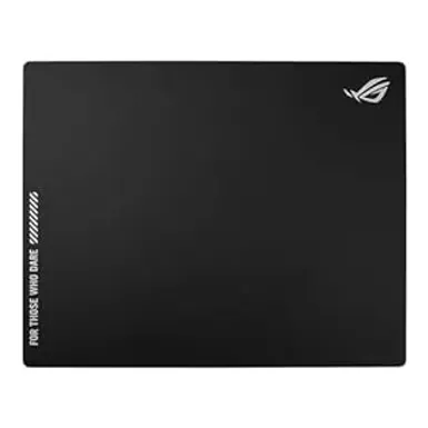 image of ASUS ROG NH04 ROG Moonstone ACE Gaming Mousepad, 19.69 x 15.75 x 0.16 in, Large Size, Ultra-Smooth Surface, Tempered Glass, Esports & FPS Gaming, Black with sku:b0clhllq6p-amazon