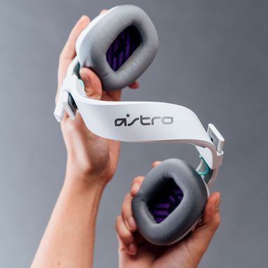Alt View Zoom 14. Astro Gaming - A10 Gen 2 Wired Stereo Over-the-Ear Gaming Headset for PlayStation/PC with Flip-to-Mute Microphone - White
