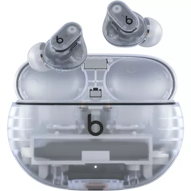 image of Beats by Dr. Dre - Beats Studio Buds + True Wireless Noise Cancelling Earbuds - Transparent with sku:bb21965395-bestbuy
