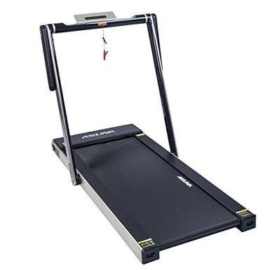 image of Sunny Health & Fitness Asuna Space Saving Treadmill, Motorized with Speakers for AUX Audio Connection - 8730G with sku:b07mw21kmz-sun-amz