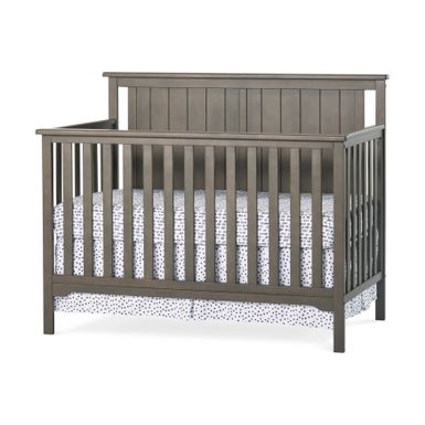 image of Forever Eclectic Cottage Flat Top 4 in 1 Convertible Crib - Dapper Gray with sku:14yc8jmcvnsa-lk-exfcpqstd8mu7mbs-chi-ovr