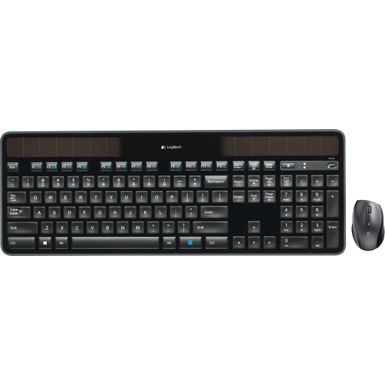 image of Logitech - MK750  Full-size Wireless Laser Combo Keyboard and Mouse - Black with sku:logmk750-adorama