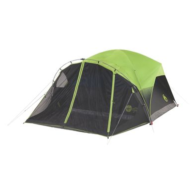 coleman carlsbad darkroom 4 person dome tent with screen