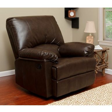 image of Relaxzen - Heat and Massage Rocker Recliner Chair - Brown with sku:bb20507017-5657061-bestbuy-comfortproducts
