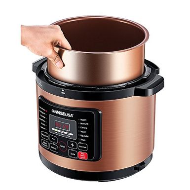 Rent to own GoWISE USA 12-in-1 Electric Pressure Cooker + 50 Recipes