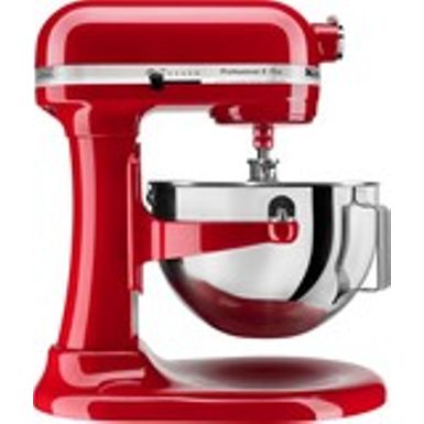image of KitchenAid Professional 5 Plus Series 5 Quart Bowl-Lift Stand Mixer - KV25G0XER - Empire Red with sku:bb19871103-4598501-bestbuy-kitchenaid