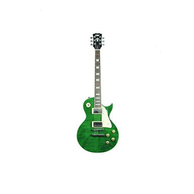 image of ivy ILS-300 EGR Les Paul Solid-Body Electric Guitar, Emerald Green with sku:b0107bc3om-art-amz