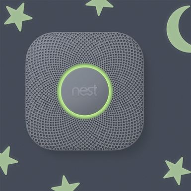 Alt View Zoom 15. Google - Nest Protect 2nd Generation (Battery) Smart Smoke/Carbon Monoxide Alarm - White