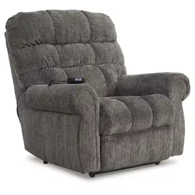 image of Ernestine Power Lift Recliner with sku:9760112-ashley