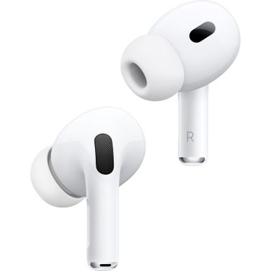 image of Apple - AirPods Pro (2nd generation) with MagSafe Case (USB‑C) - White with sku:bb21715980-6447382-bestbuy-apple
