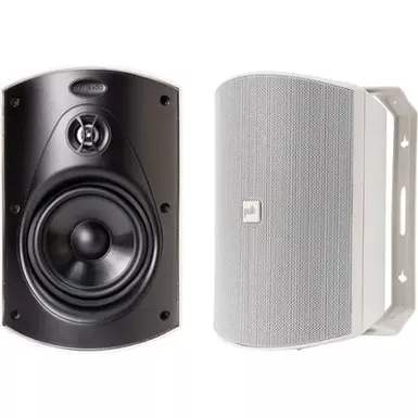 image of Polk Audio - Patio 200 5" 2-Way Indoor/Outdoor Loudspeakers (Pair) - White with sku:bb19509165-bestbuy