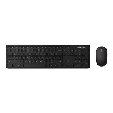 image of Microsoft Bluetooth Desktop - keyboard and mouse set - English - matte black with sku:bb21547148-6420188-bestbuy-microsoft