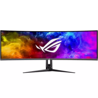 image of ASUS ROG Swift OLED PG49WCD 49" 32:9 Super Ultra-Wide Dual QHD 144Hz Curved QD-OLED HDR Gaming Monitor with sku:aspg49wcd-adorama
