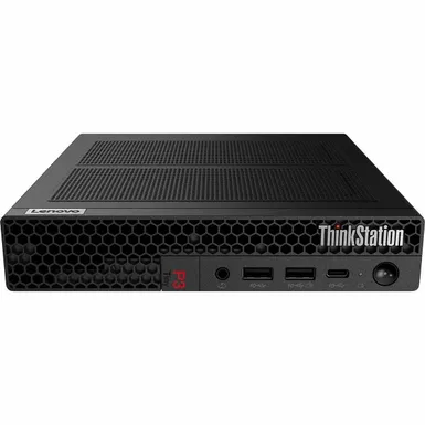 Lenovo ThinkStation P3 Tiny Workstation, Intel Core i9-13900 2.0GHz, 16GB RAM, 512GB SSD, NVIDIA T1000 8GB, Windows 11 Pro, Black