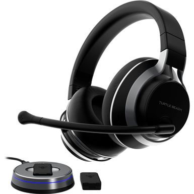 image of Turtle Beach - Stealth Pro Multiplatform Wireless Noise-Cancelling Gaming Headset for PS5, PS4, Switch and PC - Dual Batteries - Black with sku:bb22097620-6535761-bestbuy-turtlebeach