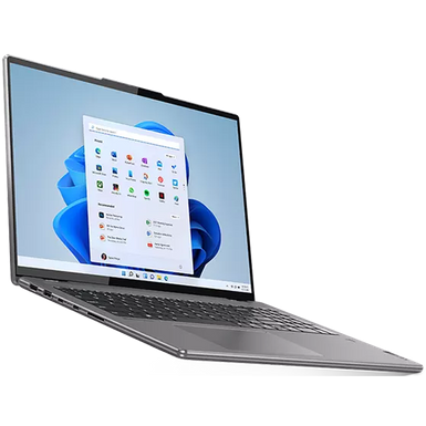 image of Lenovo Yoga 7i Laptop, 16.0" IPS Touch  60Hz, i5-1240P,   Iris Xe Graphics eligible, 16GB, 512GB, Win 11 Home with sku:82qg0014us-len-len