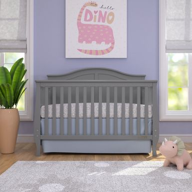 image of Child Craft Camden 4-in-1 Convertible Crib - Cool Gray with sku:yygjbwzhxiazyadgdxkxzwstd8mu7mbs-fou-ovr