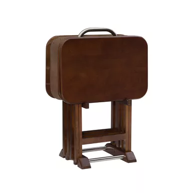 image of Linwood 5Pc Tray Table with sku:pfxs1269-linon