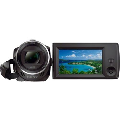 Alt View Zoom 16. Sony - Handycam CX405 Flash Memory Camcorder - Black